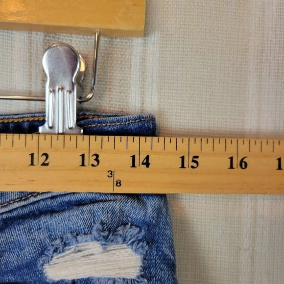 Abercrombie and Fitch Curve Love The Mom High Rise Jeans Blue Size 28/6R - Picture 4 of 10